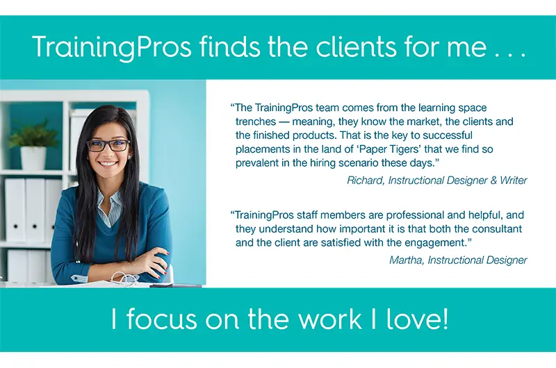 Trainingpros Consultant Connect Dashboard